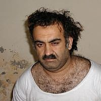 This March 1, 2003, file photo obtained by the Associated Press shows Khalid Sheikh Mohammed, the alleged Sept. 11 mastermind, shortly after his capture during a raid in Pakistan. (AP Photo)