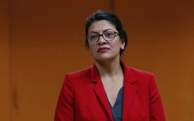 U.S. Rep. Rashida Tlaib, D-Michigan., listens to a constituent in Wixom, Mich., Thursday, Aug. 15, 2019. (AP Photo/Paul Sancya) U.S. Rep. Rashida Tlaib, D-Michigan., listens to a constituent in Wixom, Mich., Thursday, Aug. 15, 2019. (AP Photo/Paul Sancya)