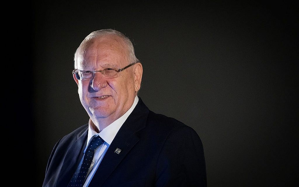 President Reuven Rivlin speaks at the opening night of the Jerusalem Film Festival in Jerusalem on July 25, 2019. (Yonatan Sindel/Flash90) President Reuven Rivlin speaks at the opening night of the Jerusalem Film Festival in Jerusalem on July 25, 2019. (Yonatan Sindel/Flash90)