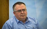 Likud MK David Bitan at the Knesset on July 31, 2019. (Yonatan Sindel/Flash90)