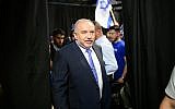 Yisrael Beytenu leader Avigdor Liberman in Tel Aviv, July 30, 2019. (Tomer Neuberg/Flash90)