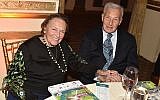 Ann and Kenneth Bialkin attend the American Friends of Rabin Medical Center 2018 Gala in New York City, November 19, 2018. (Patrick McMullan via Getty Images/JTA)