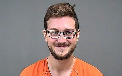 This undated photo provided by the Mahoning County Sheriff's Office shows James Reardon Jr, who is accused of threatening a Jewish center in Ohio. (Mahoning County Sheriff's Office via AP)