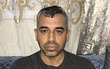 East Jerusalem resident Samer Sleiman who is suing police for planting a gun in his house during the filming of a television docudrama (courtesy)