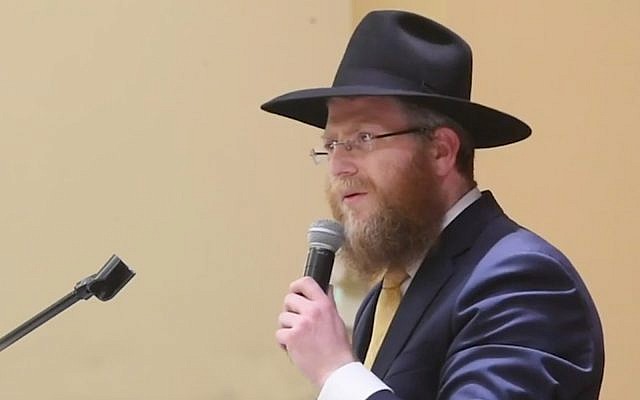 Chabad Rabbi Zalman Heber. (Screenshot/Tacoma News Tribune) Chabad Rabbi Zalman Heber. (Screenshot/Tacoma News Tribune)