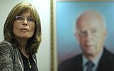 Retired judge Sara Frish attends a Labor party meeting in the Knesset, July 4, 2011.  (Kobi Gideon/Flash90)   