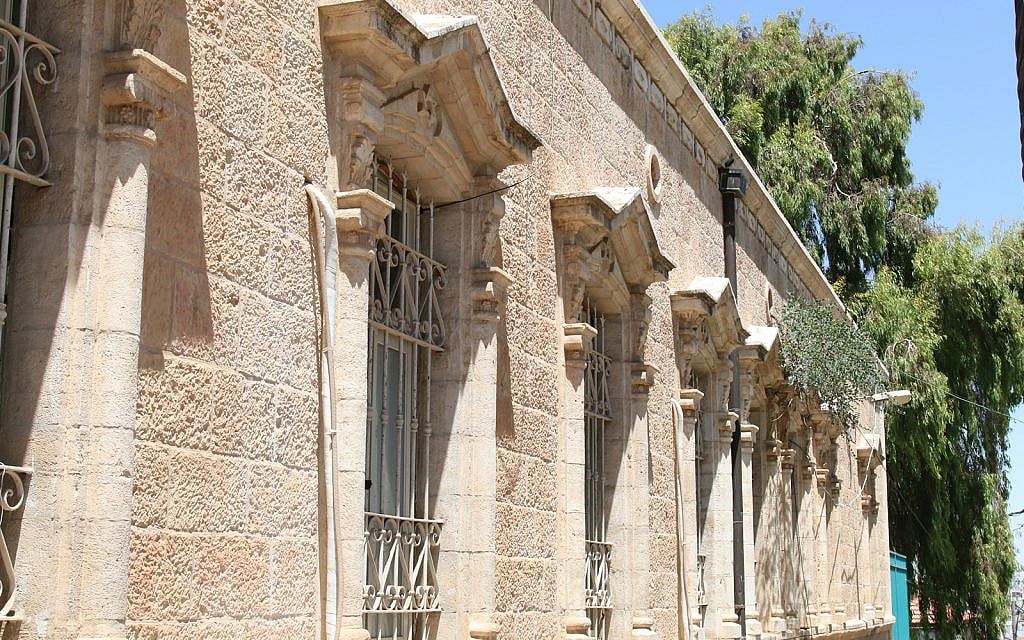 Beit Davidoff was built in the early 20th century and now houses a community center. (Shmuel Bar-Am)