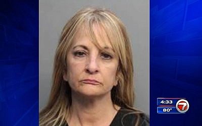 Florida nurse Odalis Lopez, 56, is accused of stealing $110,000 from a Holocaust survivor and her husband. (screen capture: WSVN local news)