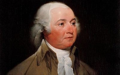 President John Adams as painted by John Trumbull, circa 1792 (public domain)
