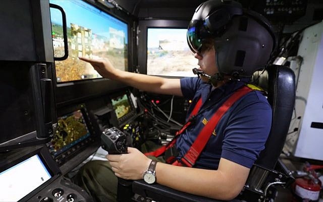 A tank prototype developed by Elbit Systems as part of the Defense Ministry's Carmel project, which was tested on August 4, 2019. (Defense Ministry) A tank prototype developed by Elbit Systems as part of the Defense Ministry's Carmel project, which was tested on August 4, 2019. (Defense Ministry)