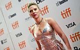 Actress Scarlett Johansson attends the special screening of 'Jojo Rabbit' during the 2019 Toronto International Film Festival in Toronto, Ontario, September 8, 2019. (VALERIE MACON/AFP)