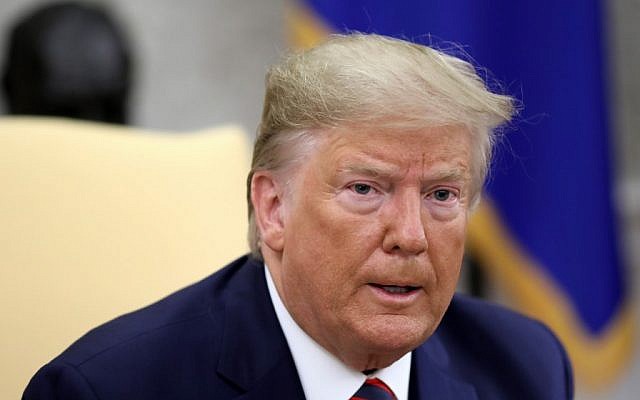 US President Donald Trump speaks in the Oval Office while meeting with Australian Prime Minister Scott Morrison September 20, 2019 in Washington, DC (Win McNamee/Getty Images/AFP) US President Donald Trump speaks in the Oval Office while meeting with Australian Prime Minister Scott Morrison September 20, 2019 in Washington, DC (Win McNamee/Getty Images/AFP)