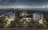 The Abrahamic Family House in Abu Dhabi, UAE. (courtesy of The Higher Committee for Human Fraternity)
