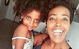 Sefy Bililin and her 3-year old daughter Pri'el. (Facebook)
