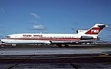 A TWA Boeing 727-200 identical to the aircraft involved in the 1985 Hezbollah hijacking of TWA Flight 847. (Felix Goetting/Wikipedia)
