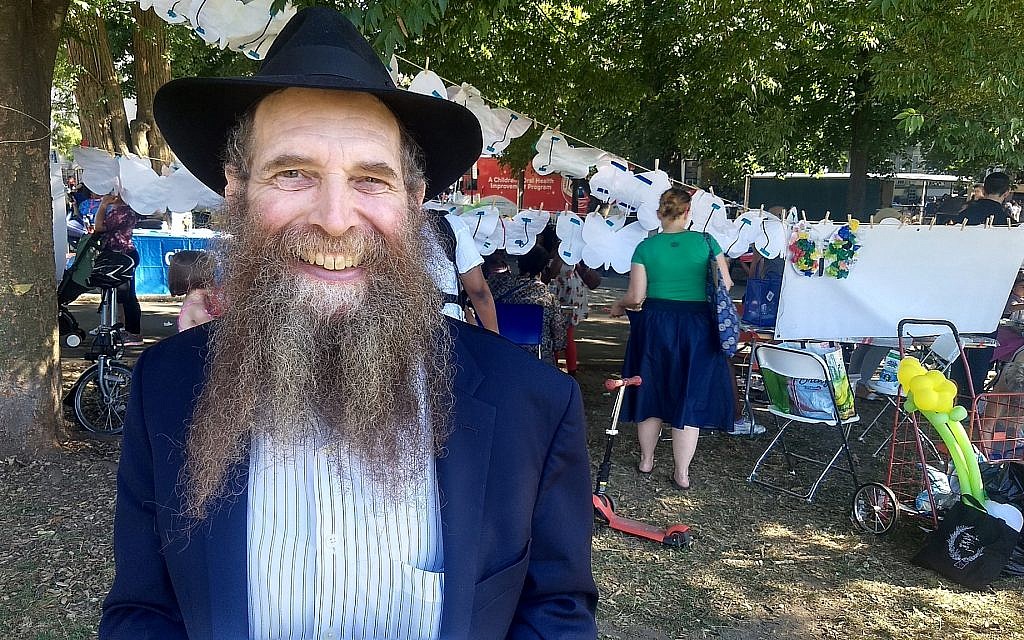 Rabbi Eli Cohen, executive director of the Crown Heights Jewish Community Center, said relations have improved in the neighborhood since the 1991 riots. (Ben Sales/via JTA)