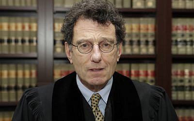 This Jan. 11, 2018 file photo shows Judge Dan Polster in his office, in Cleveland. (AP/Tony Dejak)