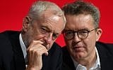 Labour party leader Jeremy Corbyn, (left), and deputy party leader Tom Watson (AP Photo/Alastair Grant)