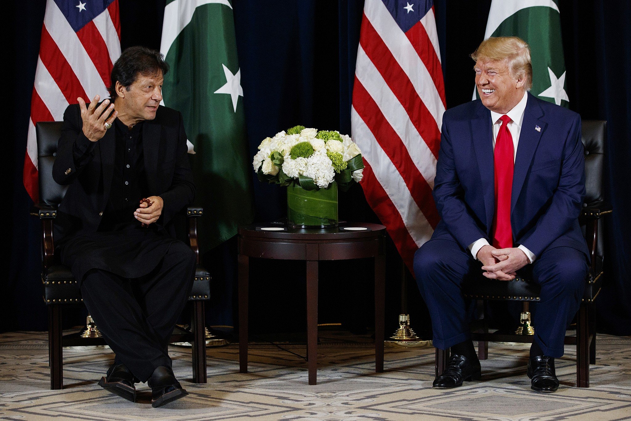 Pakistani prime minister says Trump asked him to mediate with Iran | The  Times of Israel