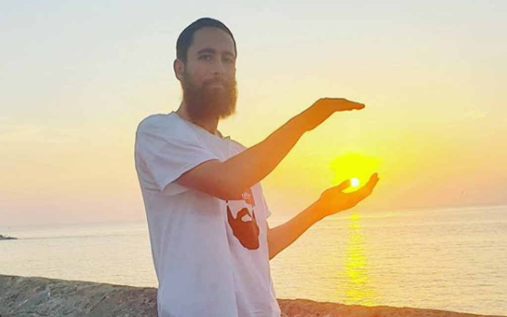 Rabbi Daniel Bortz in Gallipoli, Italy. (Courtesy)