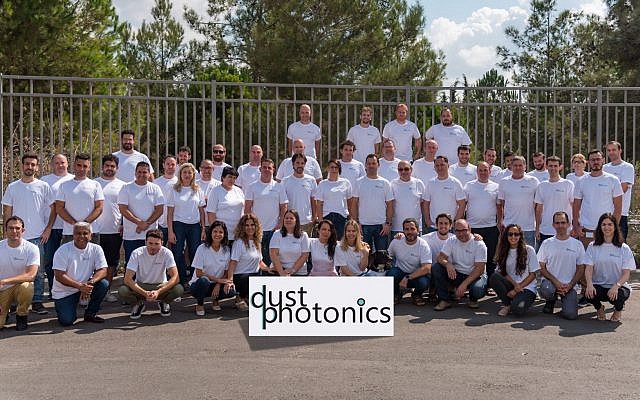 The DustPhotonics team; Sept. 2019 (Courtesy) The DustPhotonics team; Sept. 2019 (Courtesy)