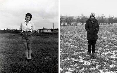 Hana Dubova (left) around 1942 and Rachael Cerrotti in Denmark, 2017 (courtesy) Hana Dubova (left) around 1942 and Rachael Cerrotti in Denmark, 2017 (courtesy)