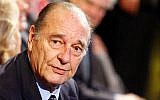 Former French President Jacques Chirac attends a ceremony in Paris, November 24, 2011. (AP Photo/Francois Mori, File)