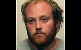 This undated booking photo from the St. Louis (Minnesota) County Sheriff’s Office shows Matthew James Amiot, who was arrested, September 13, 2019, in connection to a fire at the Adas Israel Congregation, in Duluth, Minnesota. (St. Louis (Minnesota) County Sheriff’s Office via AP)