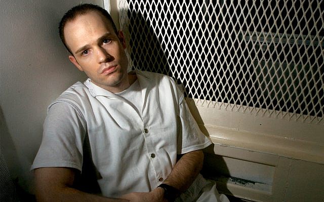 Death row inmate Randy Halprin sits in a visitation cell at the Polunsky Unit in Livingston, Texas, December 3, 2003. (AP Photo/Brett Coomer) Death row inmate Randy Halprin sits in a visitation cell at the Polunsky Unit in Livingston, Texas, December 3, 2003. (AP Photo/Brett Coomer)
