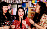 The three sisters of A-WA performed for NPR's Tiny Desk Concert this week (Courtesy A-WA Facebook page)