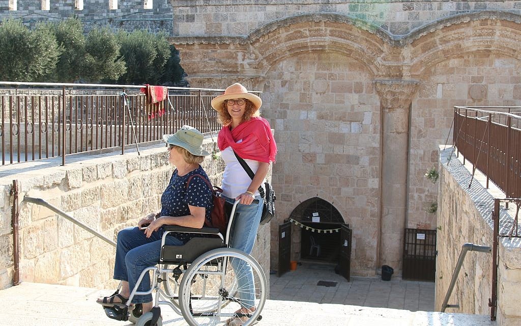 Behind the Golden Gate in Jerusalem's Old City. (Shmuel Bar-Am)