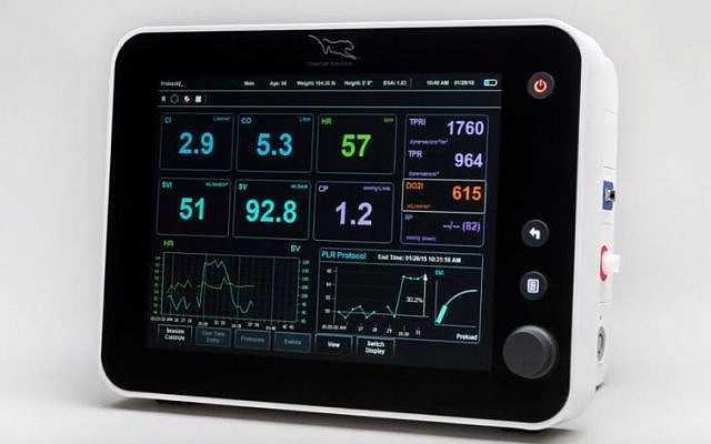 The Starling SV device developed by Cheetah Medical  (YouTube screenshot)