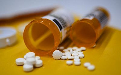 Illustrative: Tablets of opioid painkiller Oxycodone are seen in Washington, DC (Eric BARADAT / AFP)