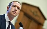 Facebook chairman and CEO Mark Zuckerberg testifies before the House Financial Services Committee in the Rayburn House Office Building in Washington, DC on October 23, 2019. (MANDEL NGAN / AFP)