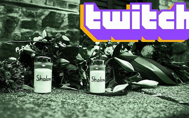 Users on the gaming site Twitch could watch the shooting in Halle as it unfolded. (Getty Images, Twitch/ JTA Collage) Users on the gaming site Twitch could watch the shooting in Halle as it unfolded. (Getty Images, Twitch/ JTA Collage)