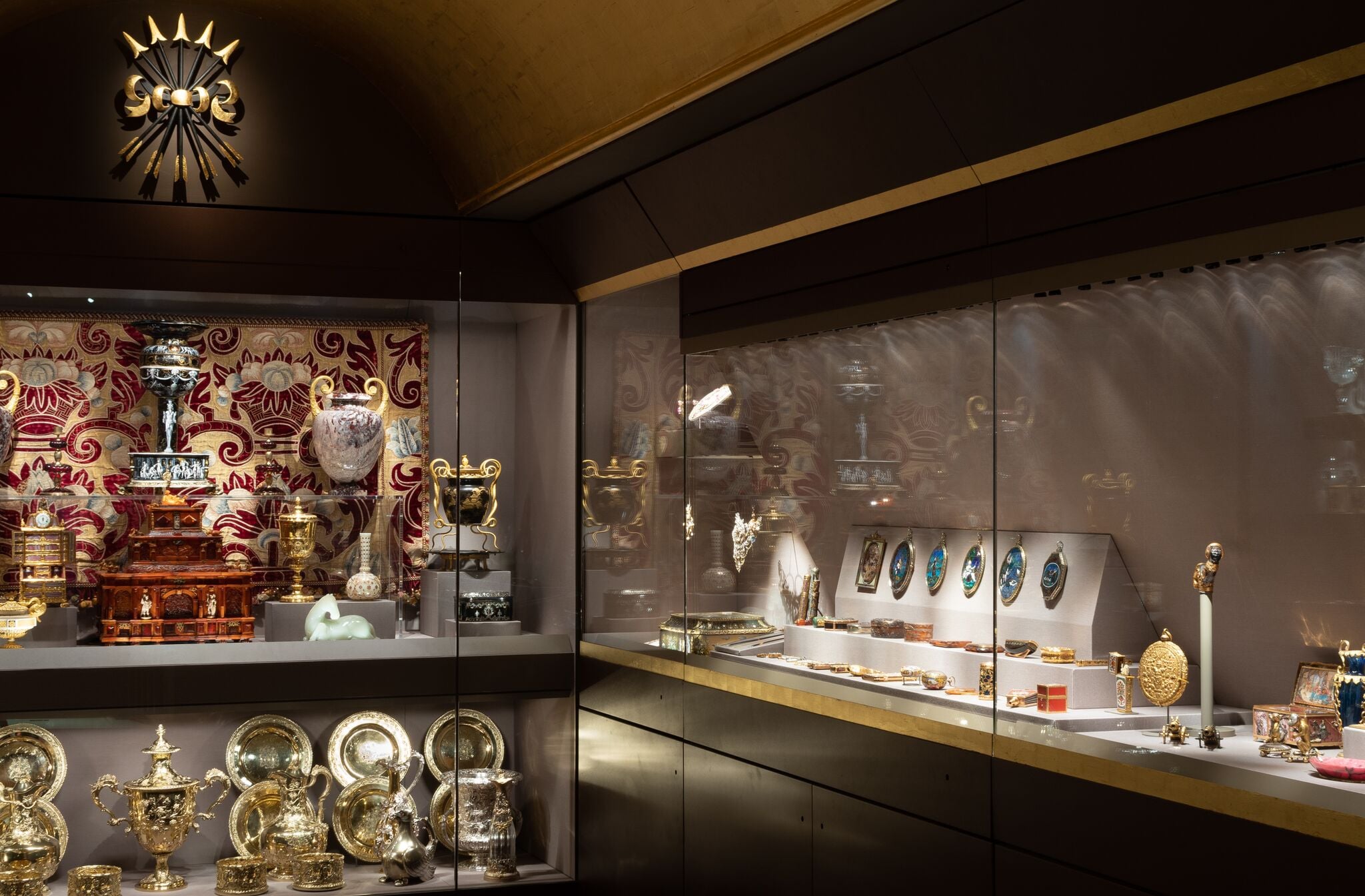 The new Rothschild Treasury permanent exhibit. (Waddesdon Image Library/Mike Fear) The new Rothschild Treasury permanent exhibit. (Waddesdon Image Library/Mike Fear)