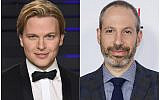 This combination photo shows Pulitzer Prize-winning US writer Ronan Farrow at the Vanity Fair Oscar Party in Beverly Hills, California on February 24, 2019, left, and NBC News President Noah Oppenheim at the 2016 AFI Festival "Jackie" Centerpiece Gala in Los Angeles on November 14, 2016. (AP Photo)