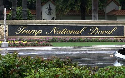 This June 2, 2017, file image made from video shows the Trump National Doral in Doral, Fla. President Donald Trump said on Twitter on Saturday, Oct. 19, 2019, he is reversing his plan to hold the next Group of Seven world leaders' meeting at his Doral, Florida, golf resort. (AP Photo/Alex Sanz, File)