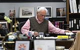 In this Oct. 17, 2019 photo, U.S. District Judge Avern Cohn is photographed in his office in Detroit. Cohn has declined to order prison sentences in an investigation of millions of dollars sent to Yemen by a group of Detroit-area men. Nine people have pleaded guilty, mostly for failing to register as a money transfer business. Cohn said Yemen's financial system is a mess and its residents desperately need help. (AP Photo/Carlos Osorio)