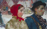 This undated image taken from evidence filed in a forfeiture case in the U.S. District Court for the Northern District of New York, is of the painting often entitled "Winter," by the artist Gari Melchers. The painting, stolen by the Nazis in 1933, was recovered by the FBI from a collection at the Arkell Museum in Canajoharie, N.Y. (US Attorney's Office via AP)