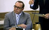 Illustrative: Actor Kevin Spacey attends a pretrial hearing at district court in Nantucket, Massachusetts, on June 3, 2019. (Steven Senne/AP)
