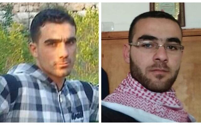 Qasseem al-Asafra (left) and Nasir al-Asafra. (Social media) Qasseem al-Asafra (left) and Nasir al-Asafra. (Social media)