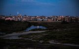 View of Jisr az-Zarqa on July 10, 2019.  (Anat Hemrony/Flash90)