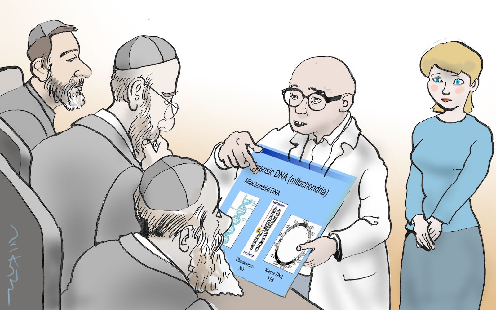 Illustration (above and at top of article) by Avi Katz Illustration (above and at top of article) by Avi Katz