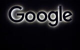 Illustrative: the Google logo at a gadgets show in Paris, on June 16, 2017. (AP Photo/Thibault Camus, File)
