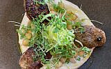 Future Meat Technologies' beef kabab. (Courtesy)