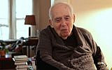 Harold Bloom spoke with the Yiddish Book Center weeks before his death. (Yiddish Book Center via JTA)