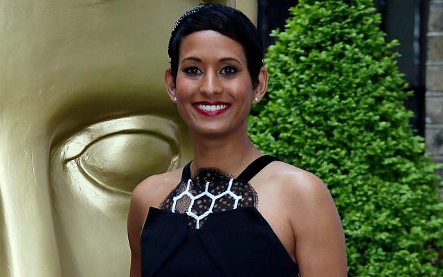 BBC presenter Naga Munchetty poses for photographers upon arrival at the British Academy Television and Craft Awards in east London, April 23, 2017. (Joel Ryan/Invision/AP, file) BBC presenter Naga Munchetty poses for photographers upon arrival at the British Academy Television and Craft Awards in east London, April 23, 2017. (Joel Ryan/Invision/AP, file)
