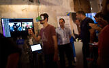 Illustrative: The DLD Tel Aviv tech conference, Israel's largest international tech and startup gathering, Tel Aviv, September 27, 2016. (Miriam Alster/FLASH90)