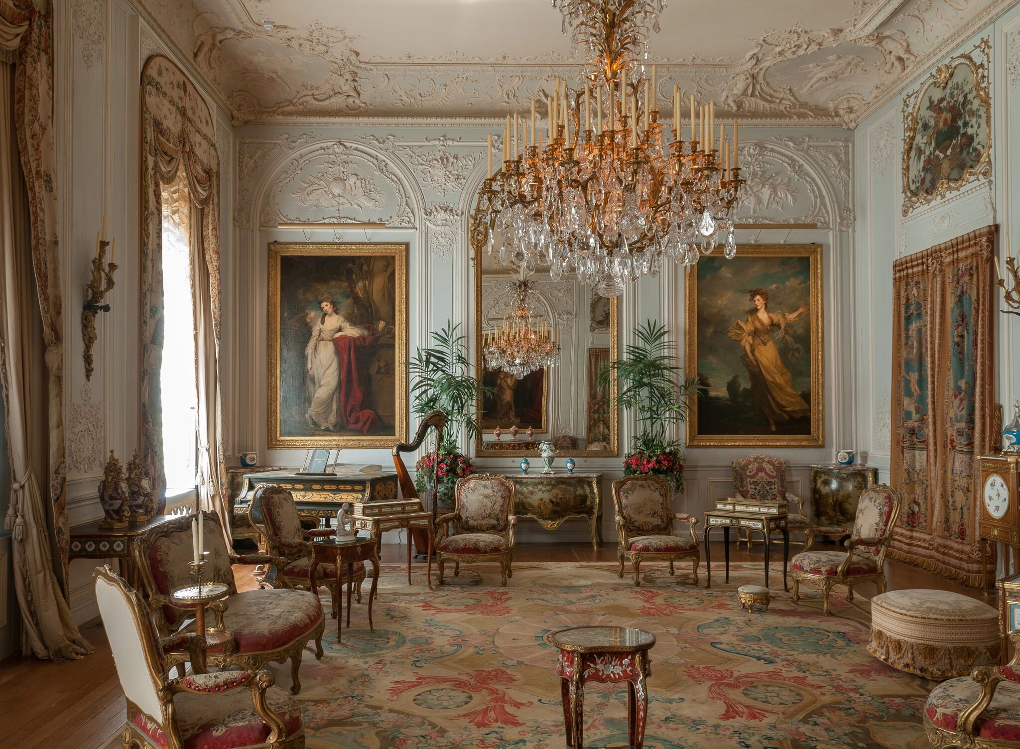 The Grey Drawing Room at Waddesdon Manor. (Chris Lacey (c) National Trust Waddesdon Manor) The Grey Drawing Room at Waddesdon Manor. (Chris Lacey (c) National Trust Waddesdon Manor)
